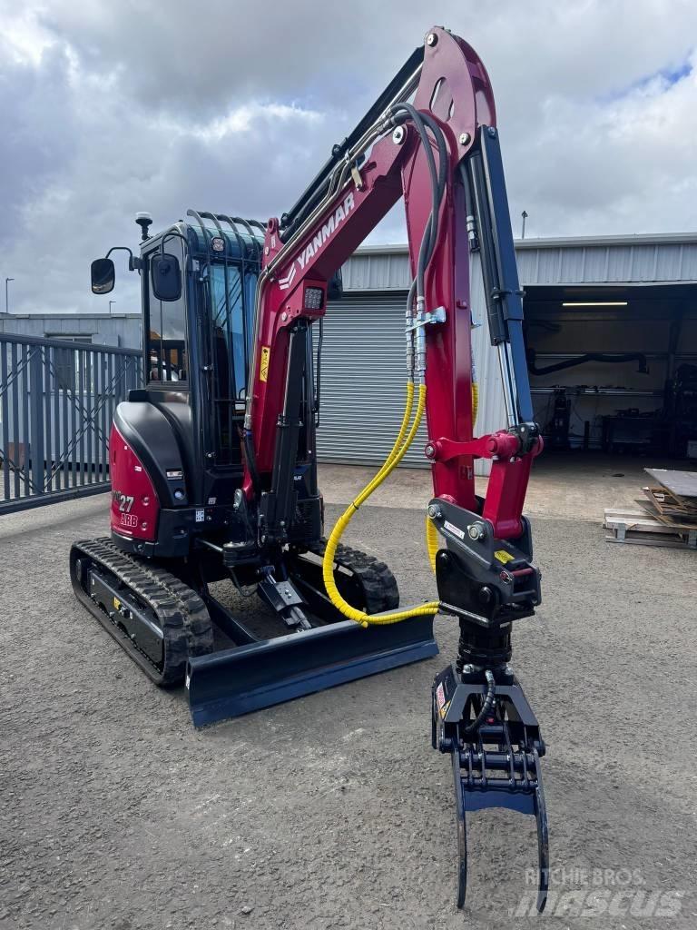 Yanmar Vio 27 Mini ekskavatörler, 7 tona dek