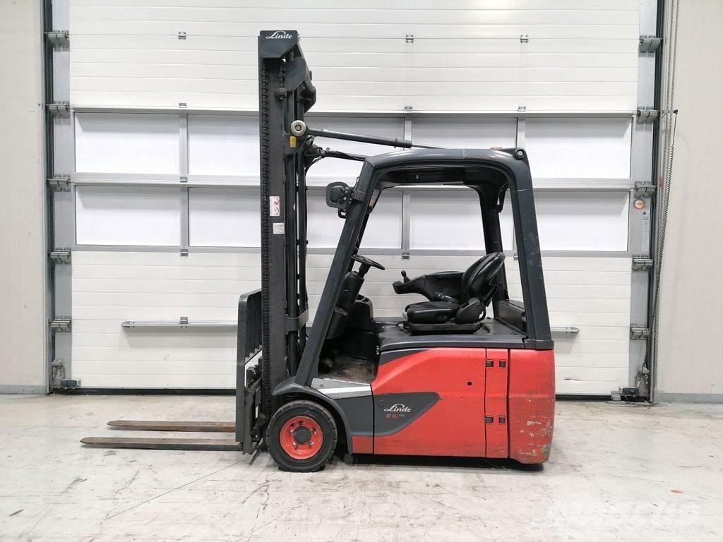 Linde E16-02 Elektrikli forkliftler