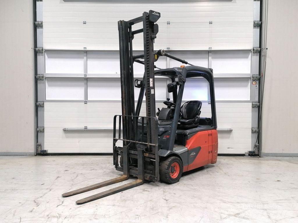 Linde E16-02 Elektrikli forkliftler