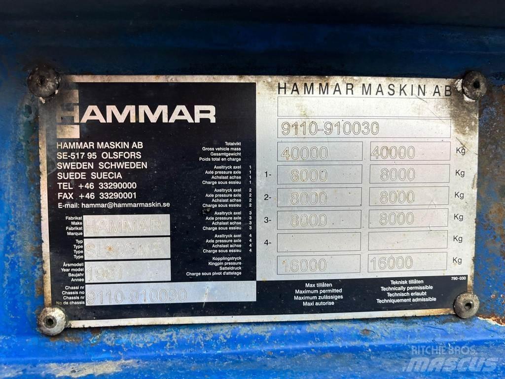 Hammar SL 30 SMS Konteyner yari çekiciler