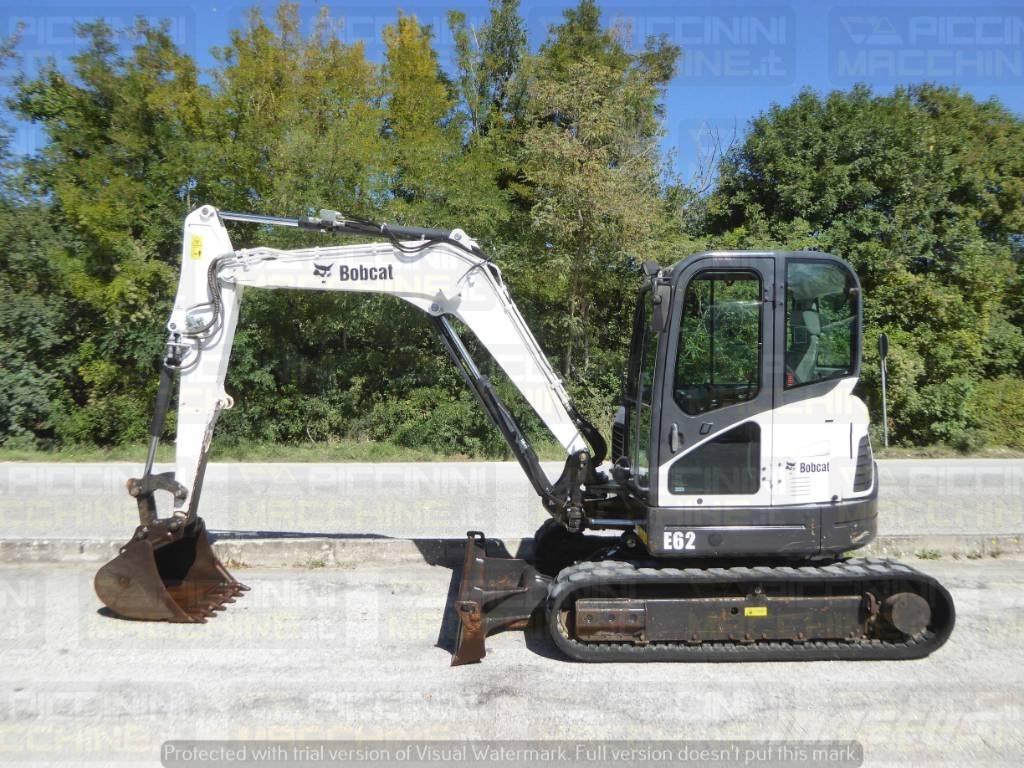 Bobcat E62 Mini ekskavatörler, 7 tona dek