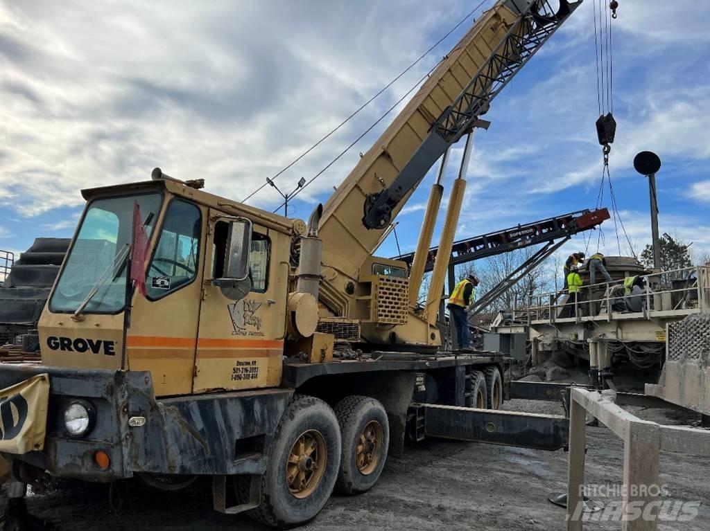 Grove TMS 865 Paletli vinçler