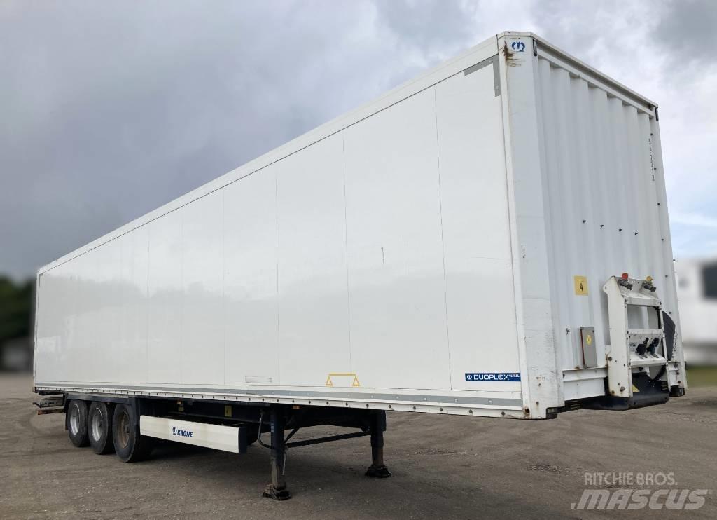 Krone Boxtrailer Kapali kasa yari römorklar