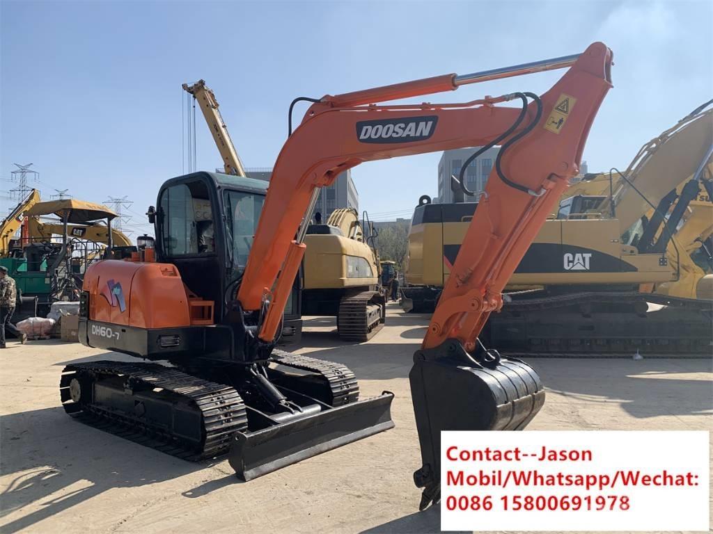 Doosan DH 60-7 Mini ekskavatörler, 7 tona dek