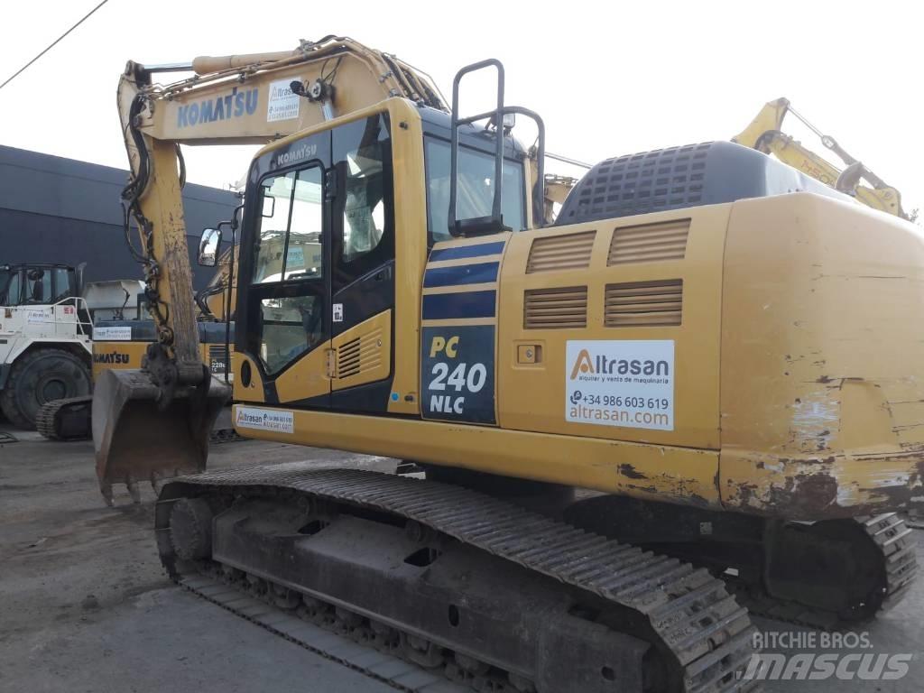 Komatsu PC240NLC-10 Paletli ekskavatörler
