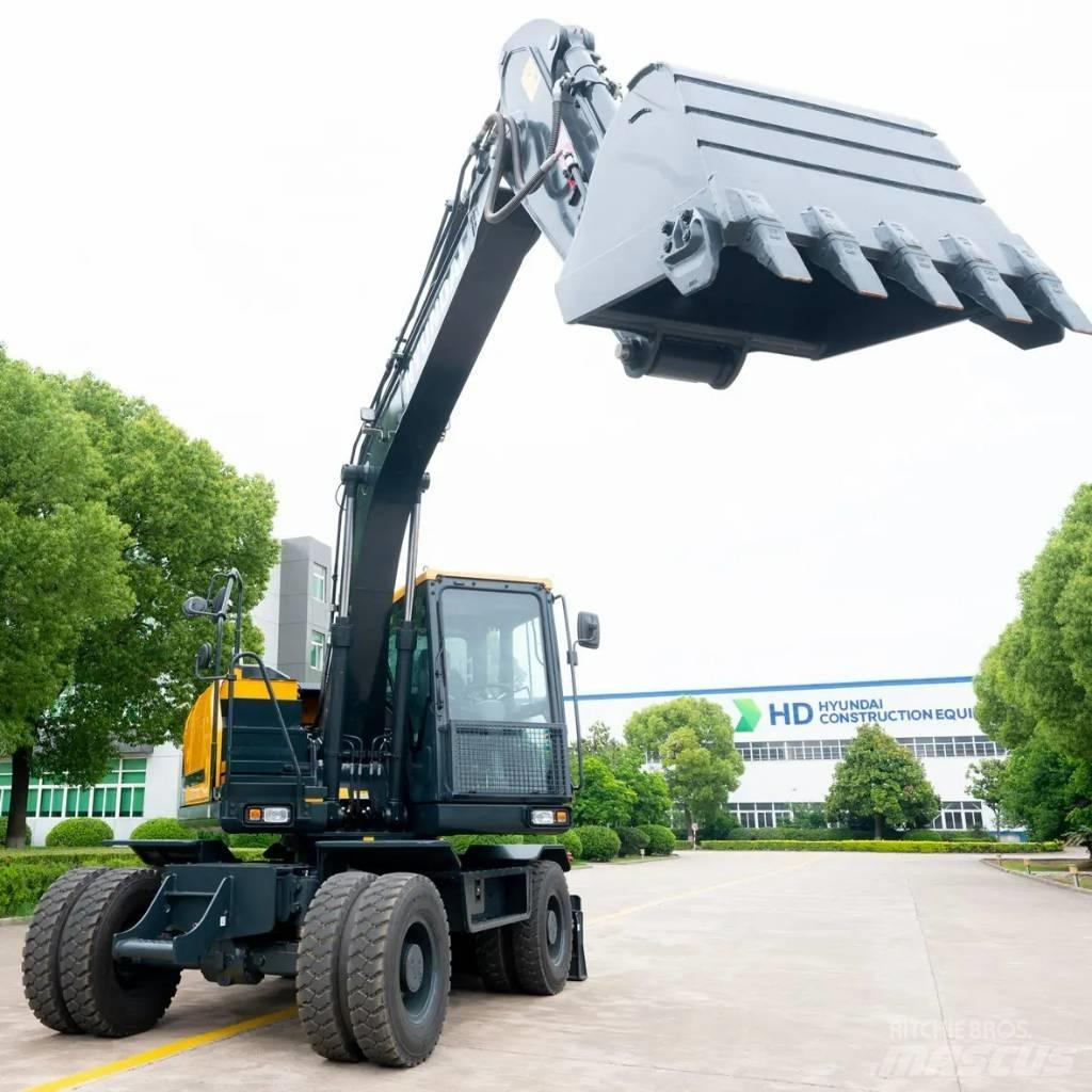 Hyundai HW155 Lastik tekerli ekskavatörler