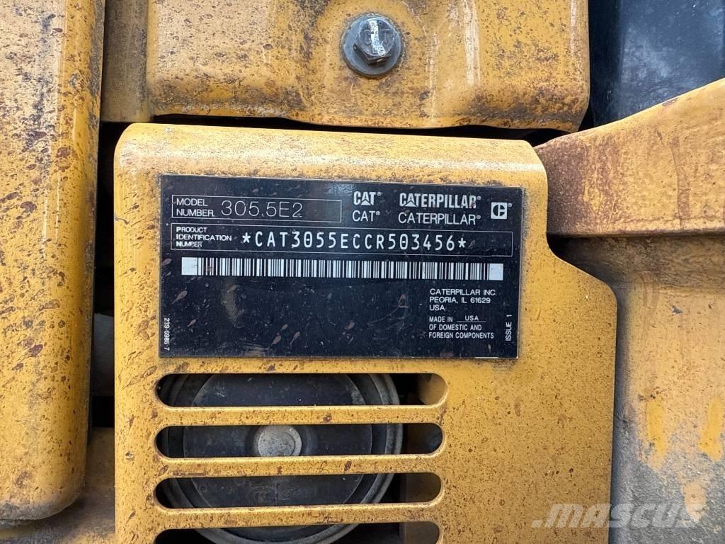 CAT 305.5 Mini ekskavatörler, 7 tona dek