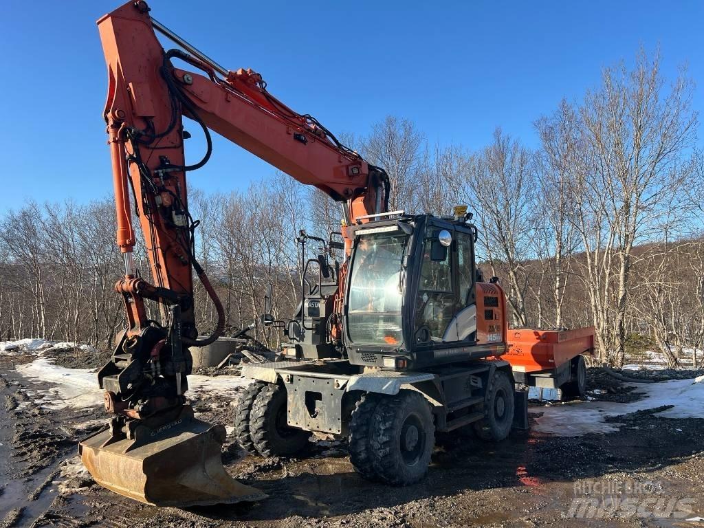 Hitachi ZX145WT-6 Lastik tekerli ekskavatörler