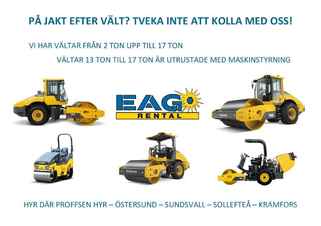 Volvo SD 135 (UTHYRES) Tek tamburlu silindirler