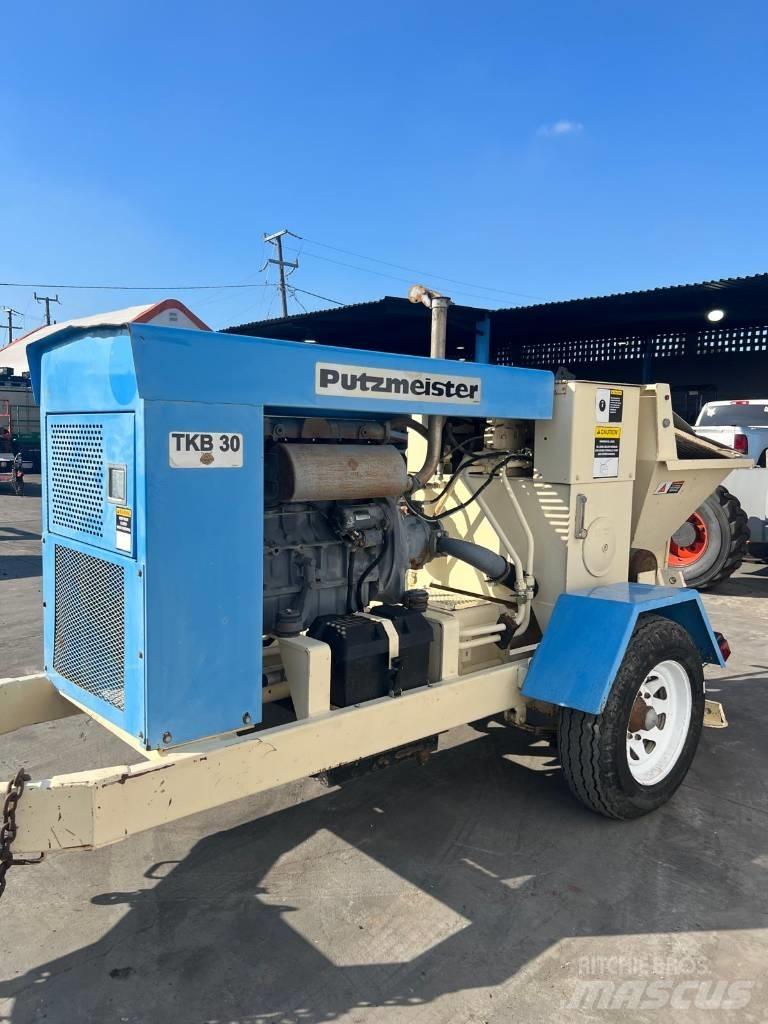 Putzmeister TKB30 Beton pompaları