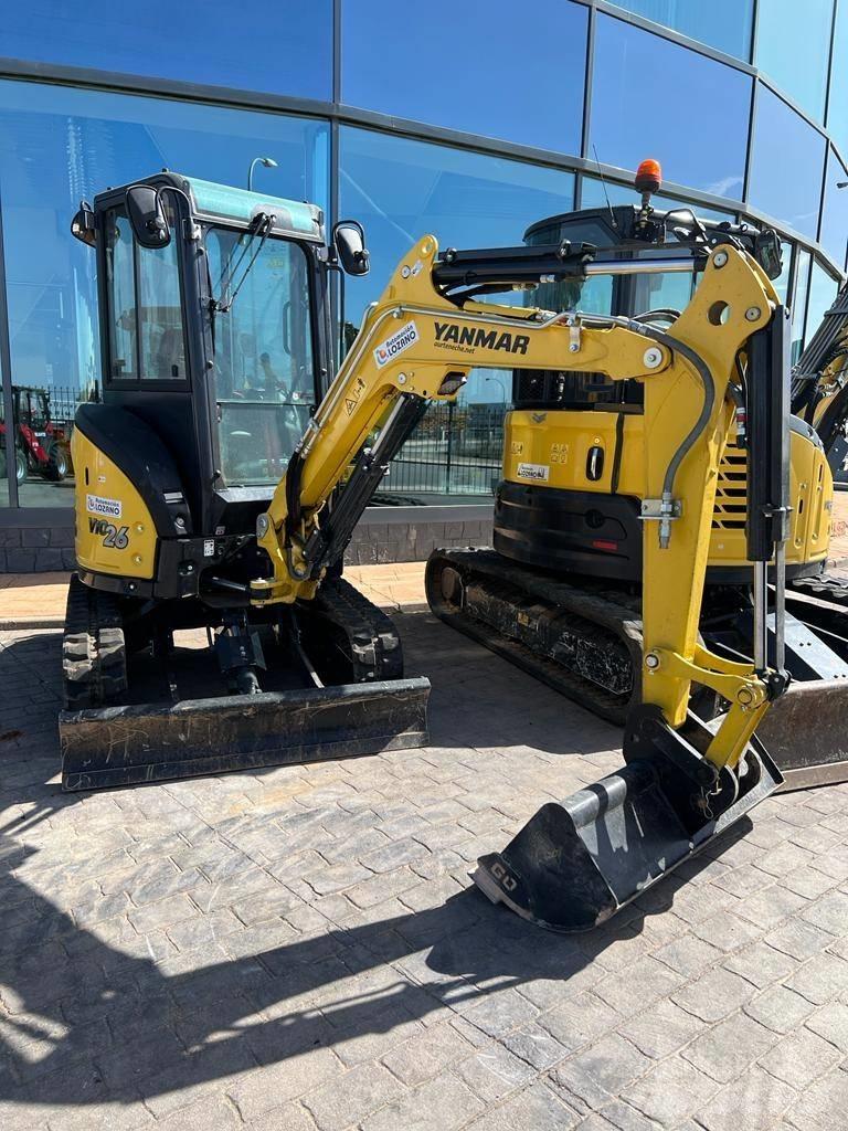 Yanmar Vio 26 Mini ekskavatörler, 7 tona dek