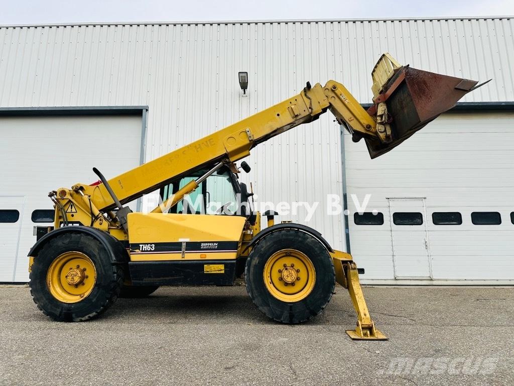 CAT TH 63 Teleskopik yükleyiciler