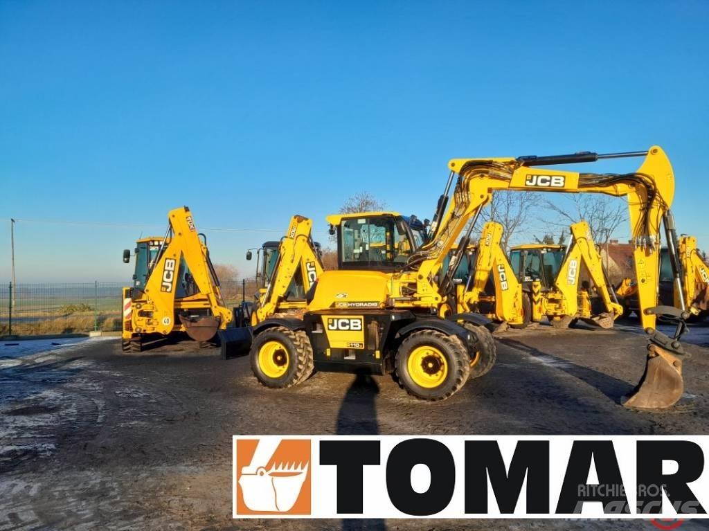 JCB 110 W Hydradig Lastik tekerli ekskavatörler