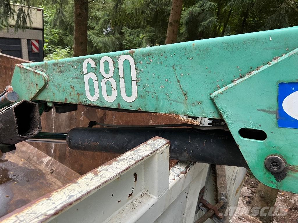 DAF AE45BF Römorklar, konteyner