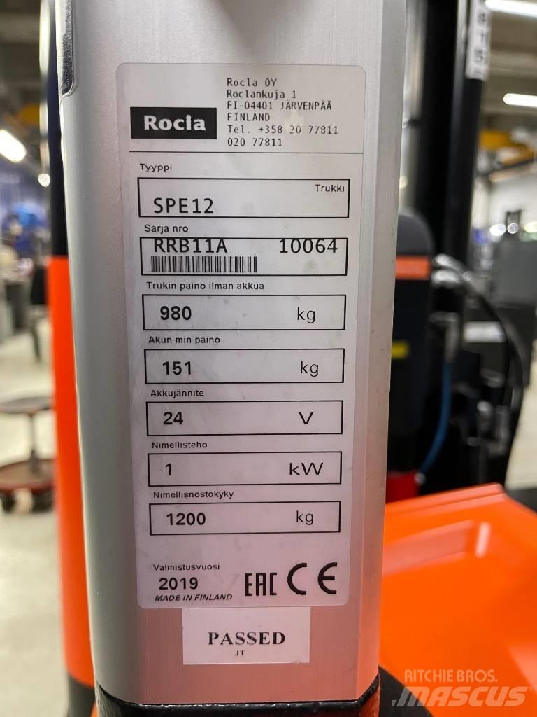 Rocla SPE12 Akülü depo ekipmanları