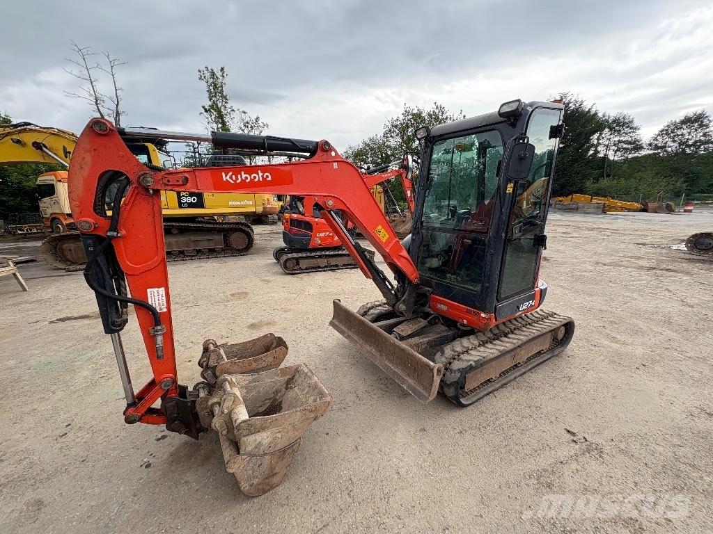 Kubota U 27-4 Mini ekskavatörler, 7 tona dek