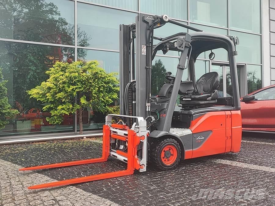Linde E16-02 Elektrikli forkliftler