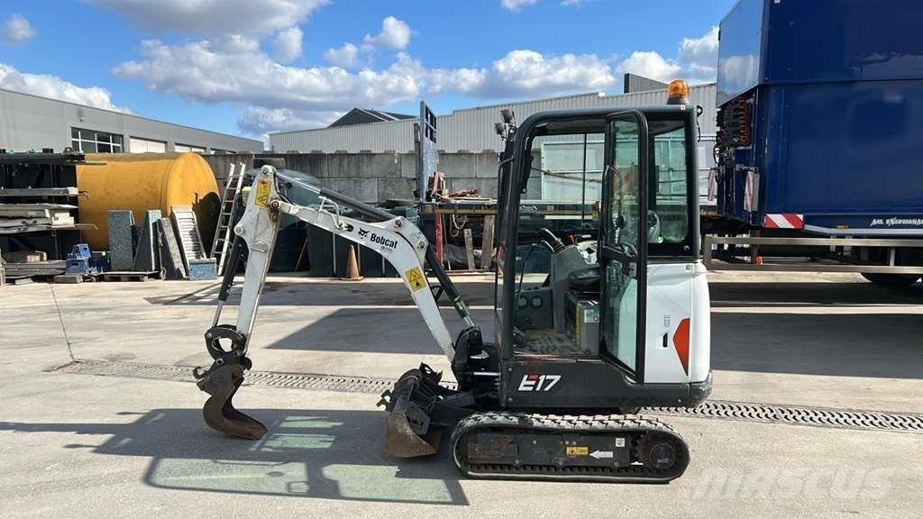 Bobcat E17 Mini ekskavatörler, 7 tona dek