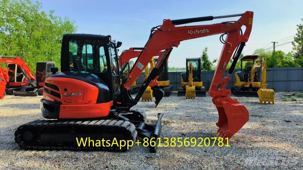 Kubota KX 163-5 Mini ekskavatörler, 7 tona dek