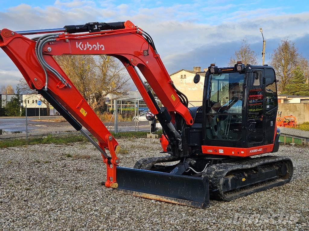 Kubota KX 080-4 Midi ekskavatörler 7 - 12 t