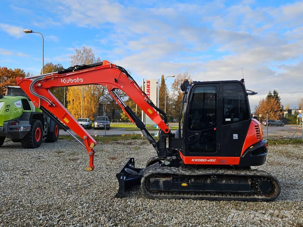 Kubota KX 080-4 Midi ekskavatörler 7 - 12 t