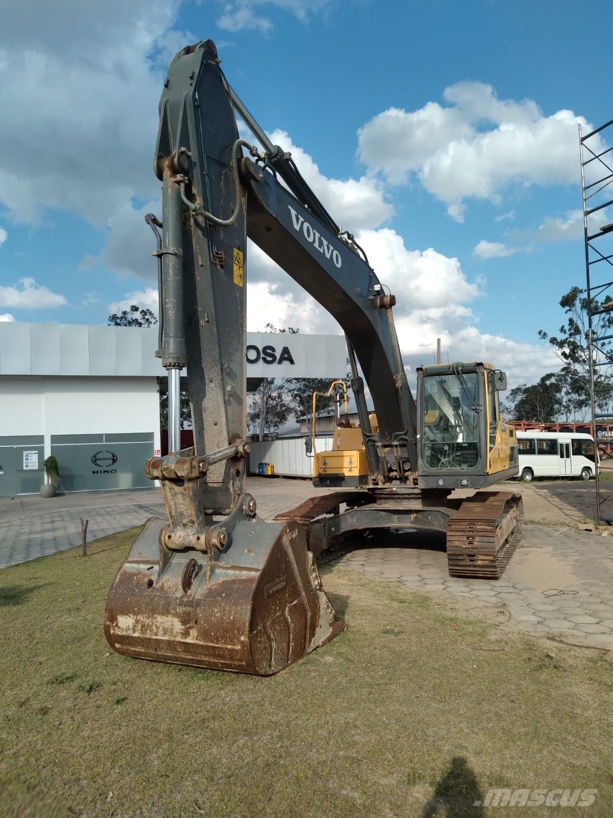 Volvo EC 250 D L Paletli ekskavatörler