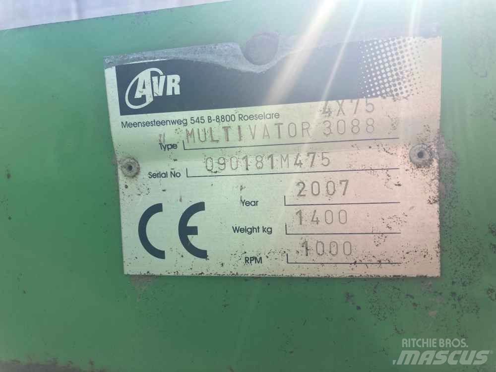 AVR - Multivator Patates ekipmanları - Diğer