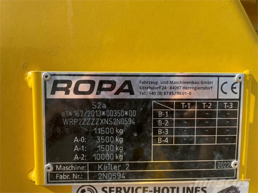 Ropa KEILER 2 Patates hasat makinalari