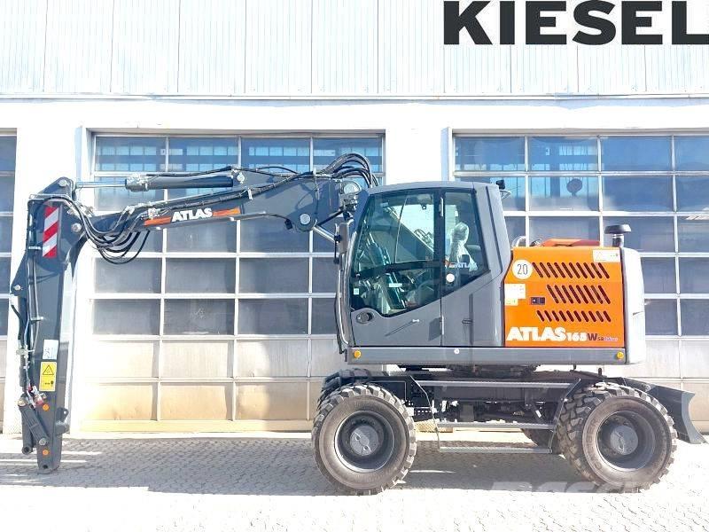 Atlas 165 W Lastik tekerli ekskavatörler