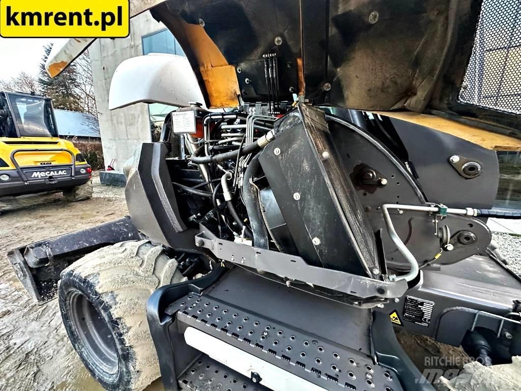 Mecalac 9 MWR Lastik tekerli ekskavatörler