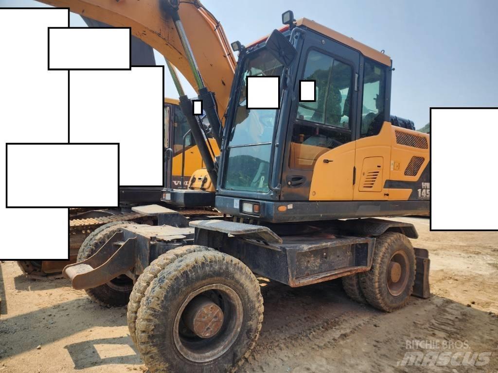 Hyundai HW145 Lastik tekerli ekskavatörler