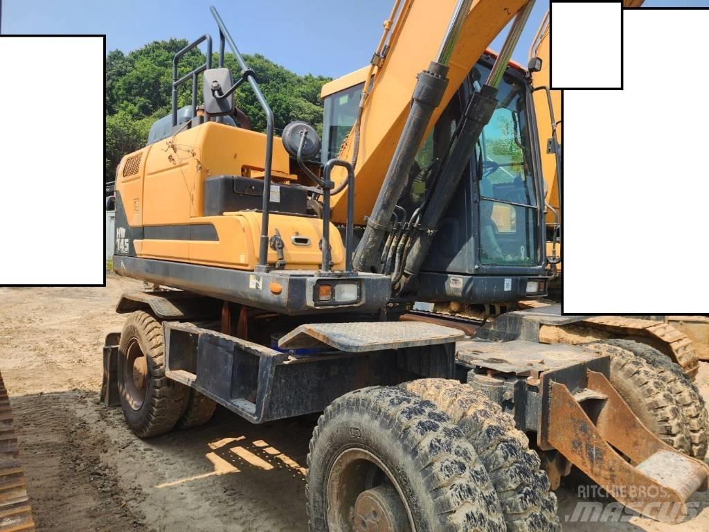 Hyundai HW145 Lastik tekerli ekskavatörler
