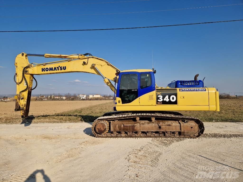Komatsu PC340NLC-7K Paletli ekskavatörler