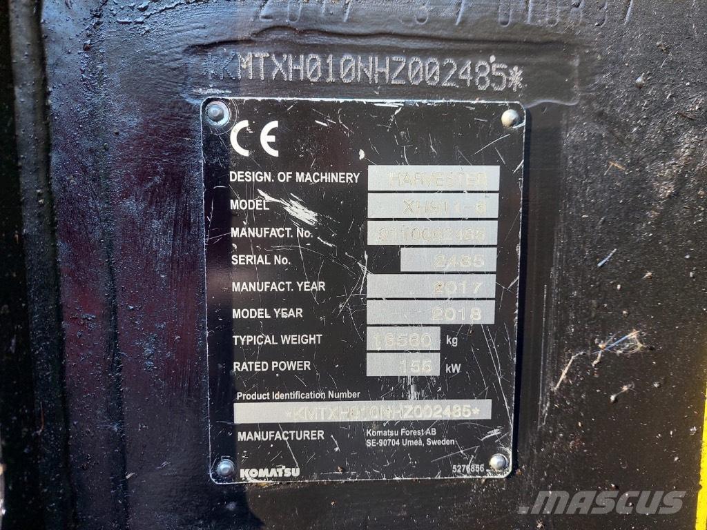 Komatsu 911 Biçerdöverler