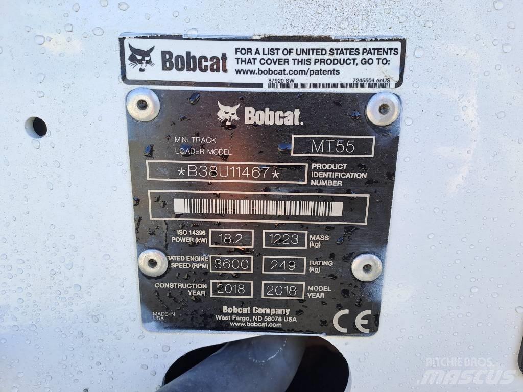Bobcat MT 55 Paletli yükleyiciler