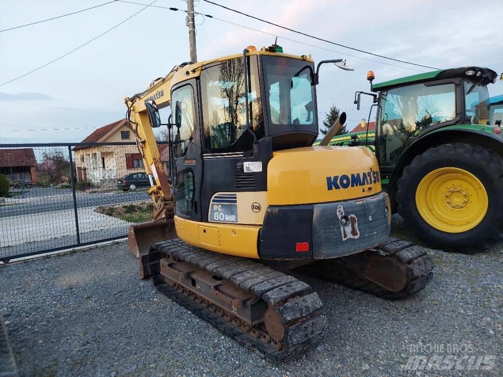 Komatsu PC 80 MR Midi ekskavatörler 7 - 12 t