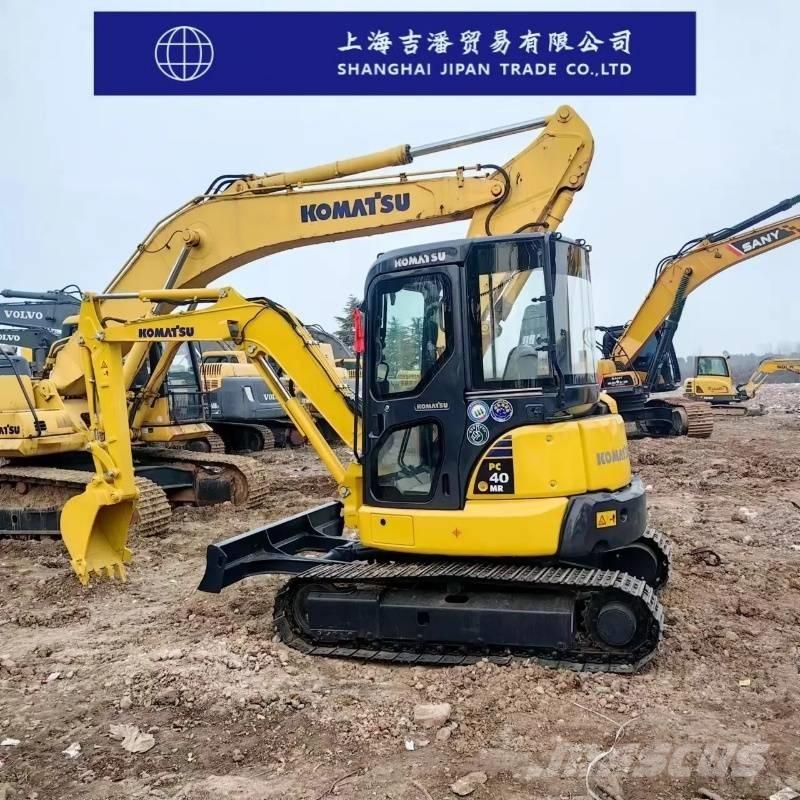 Komatsu PC 40 MR Mini ekskavatörler, 7 tona dek