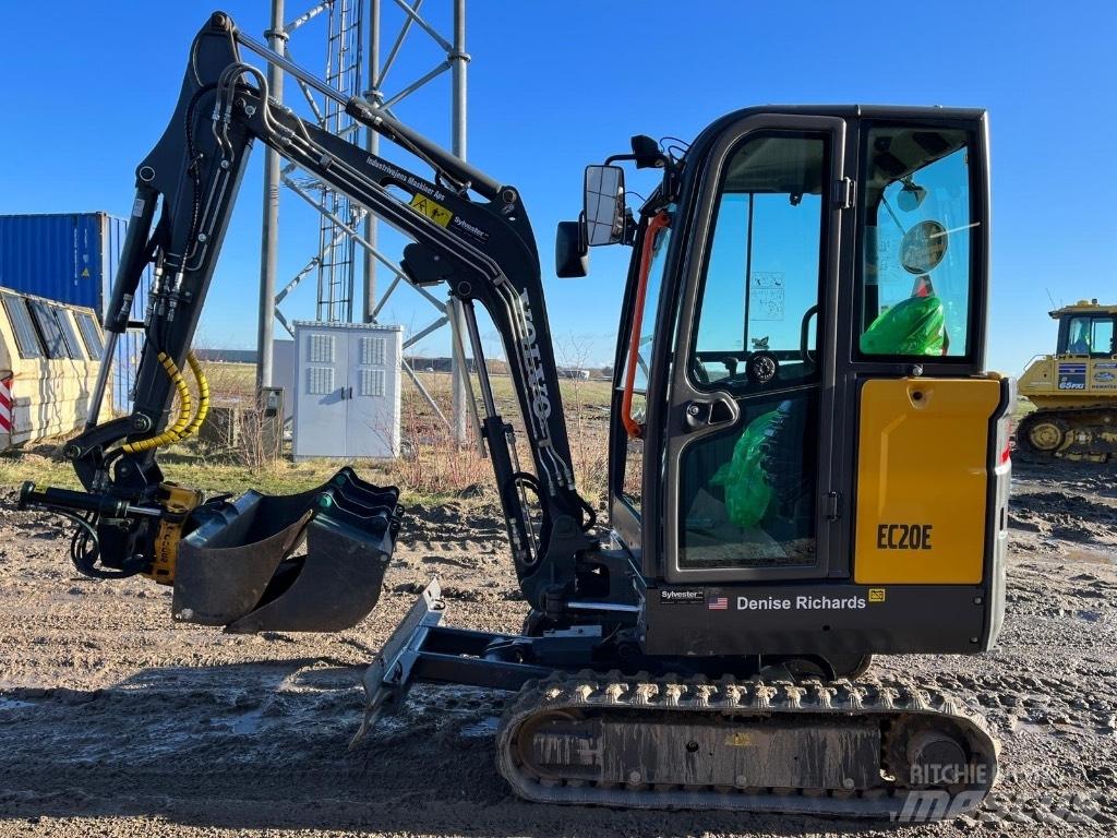 Volvo EC 20 E Mini ekskavatörler, 7 tona dek