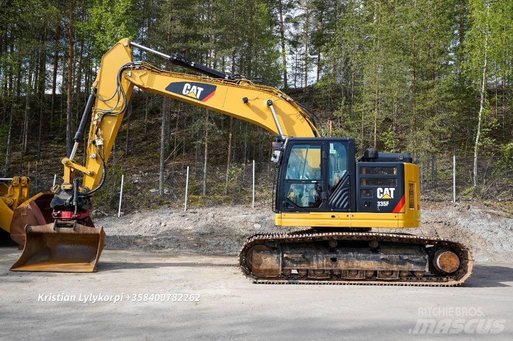 CAT 335 F L CR Paletli ekskavatörler