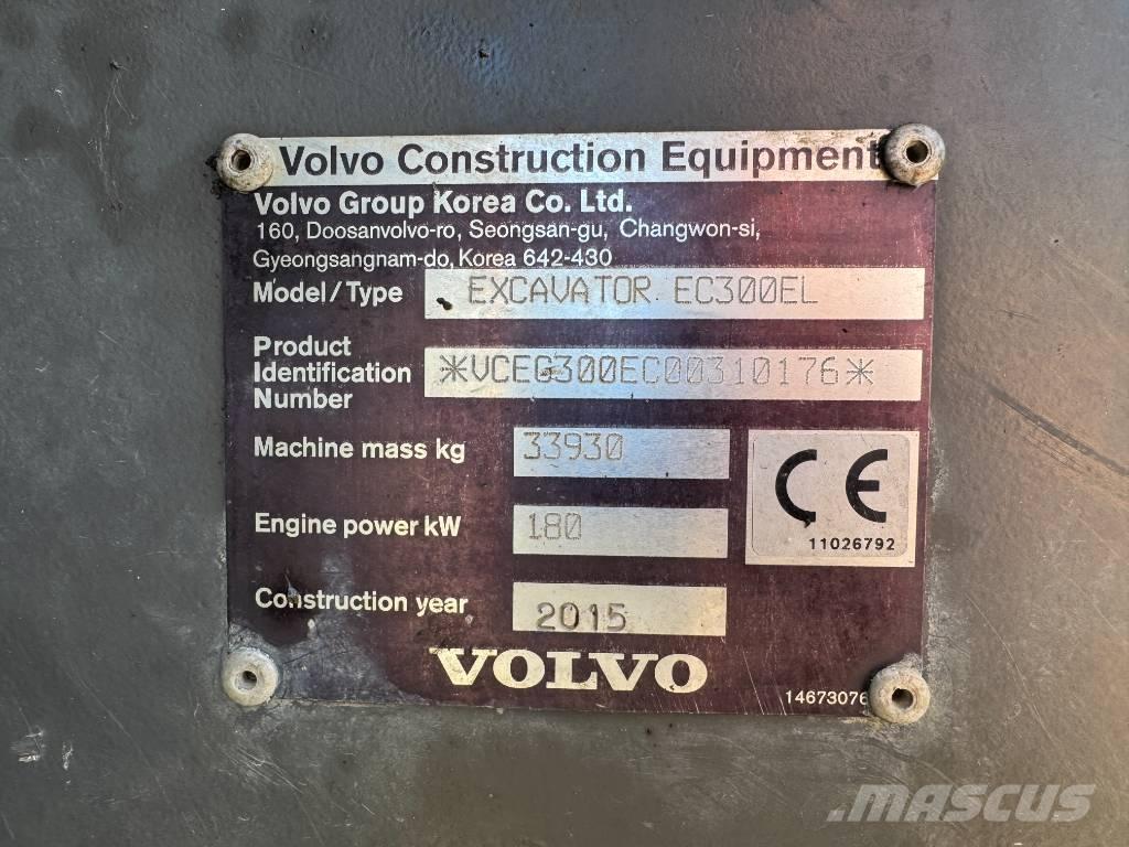 Volvo EC 300 E Paletli ekskavatörler