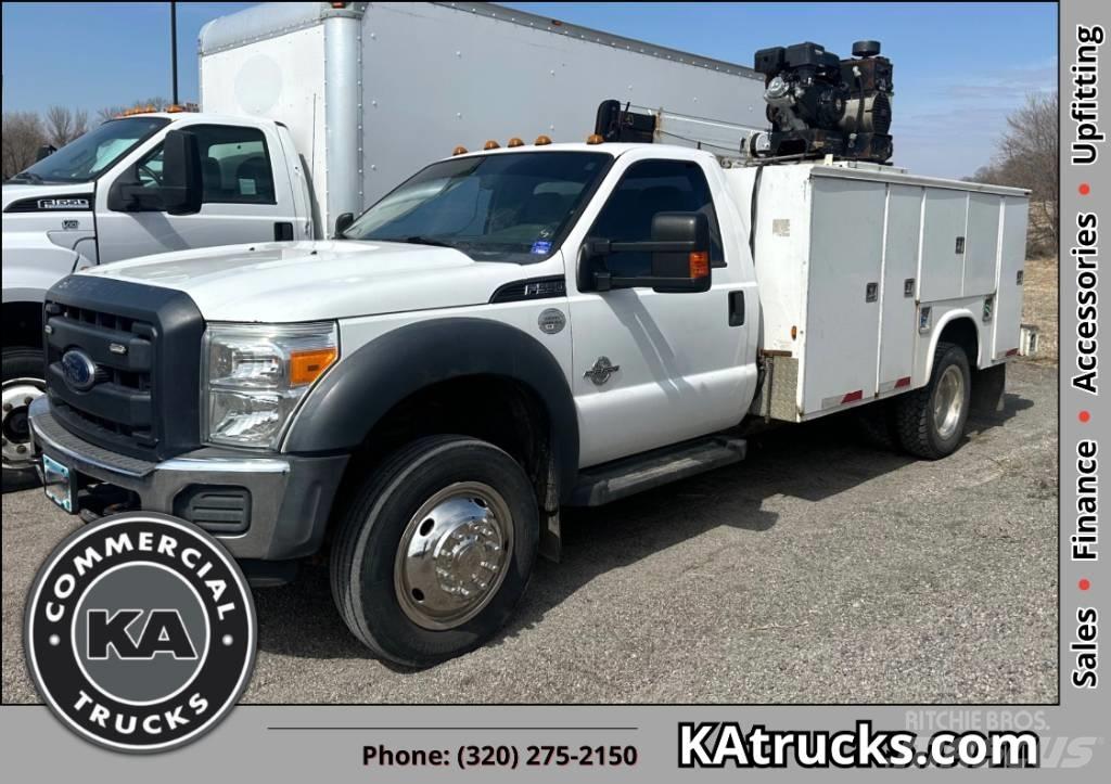 Ford F 550 XL SD Paletli vinçler