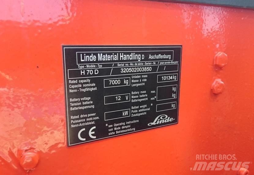 Linde H 70 D Dizel forkliftler