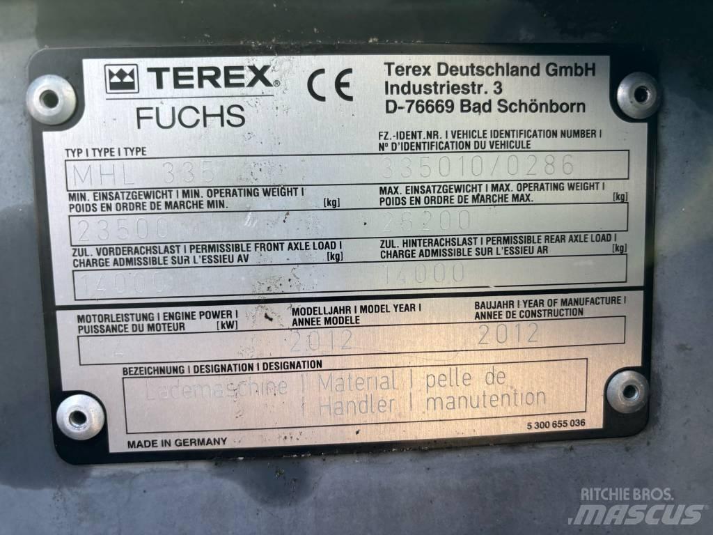 Fuchs MHL 335 Atık taşıma araçları