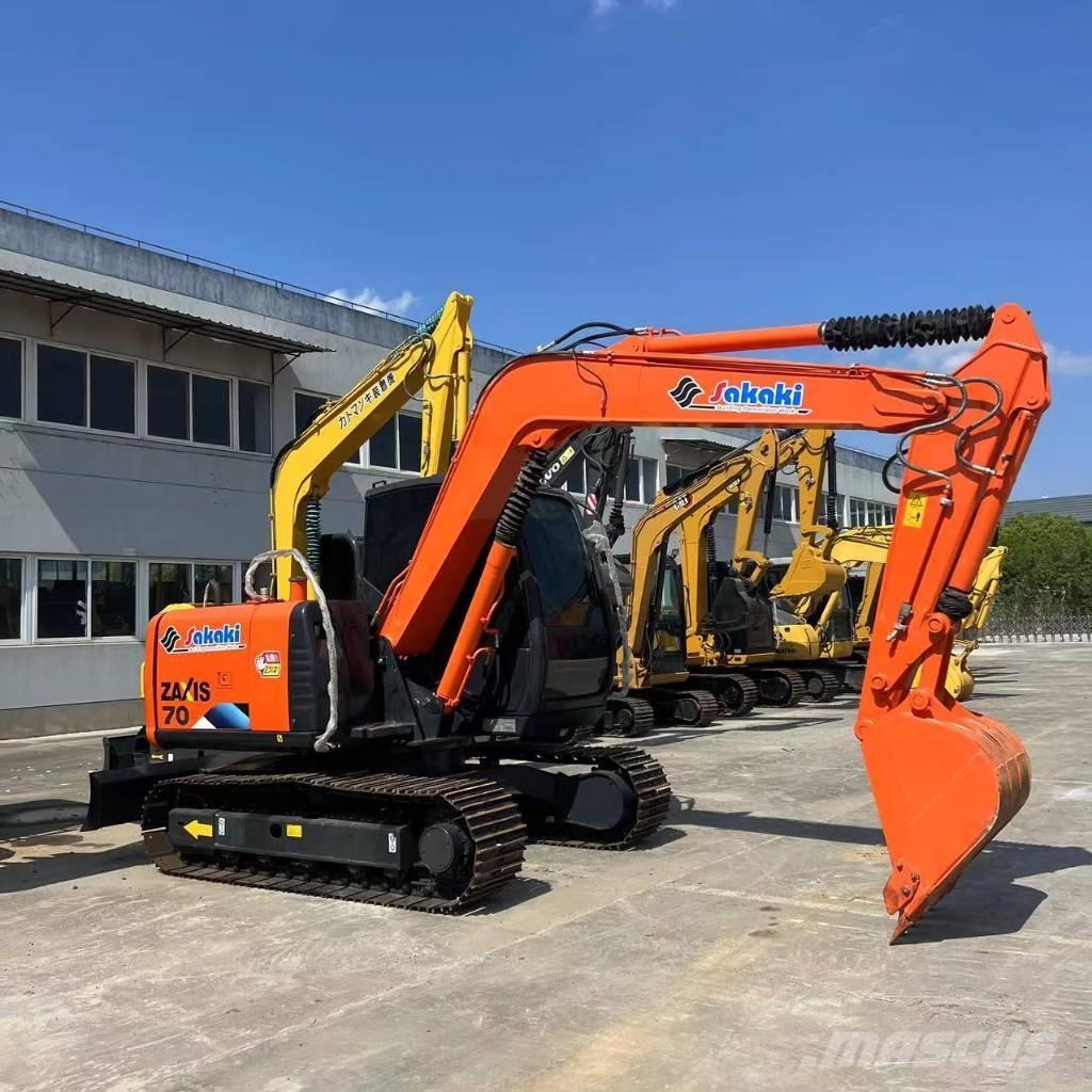 Hitachi ZX 70 Mini ekskavatörler, 7 tona dek