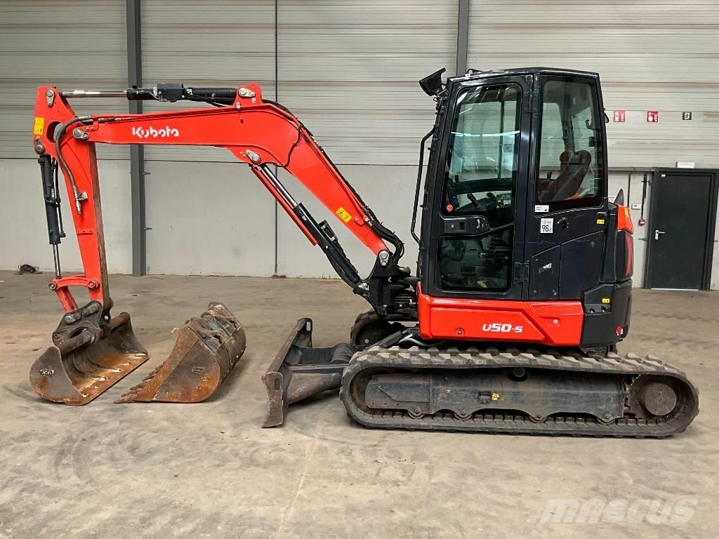 Kubota U 50-5 Mini ekskavatörler, 7 tona dek