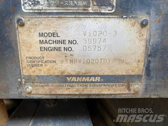 Yanmar VIO20-3 Mini ekskavatörler, 7 tona dek