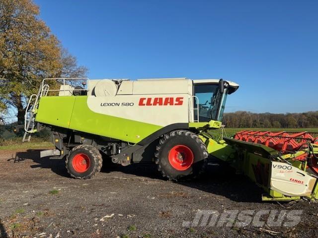 CLAAS Lexion 580 Biçerdöverler