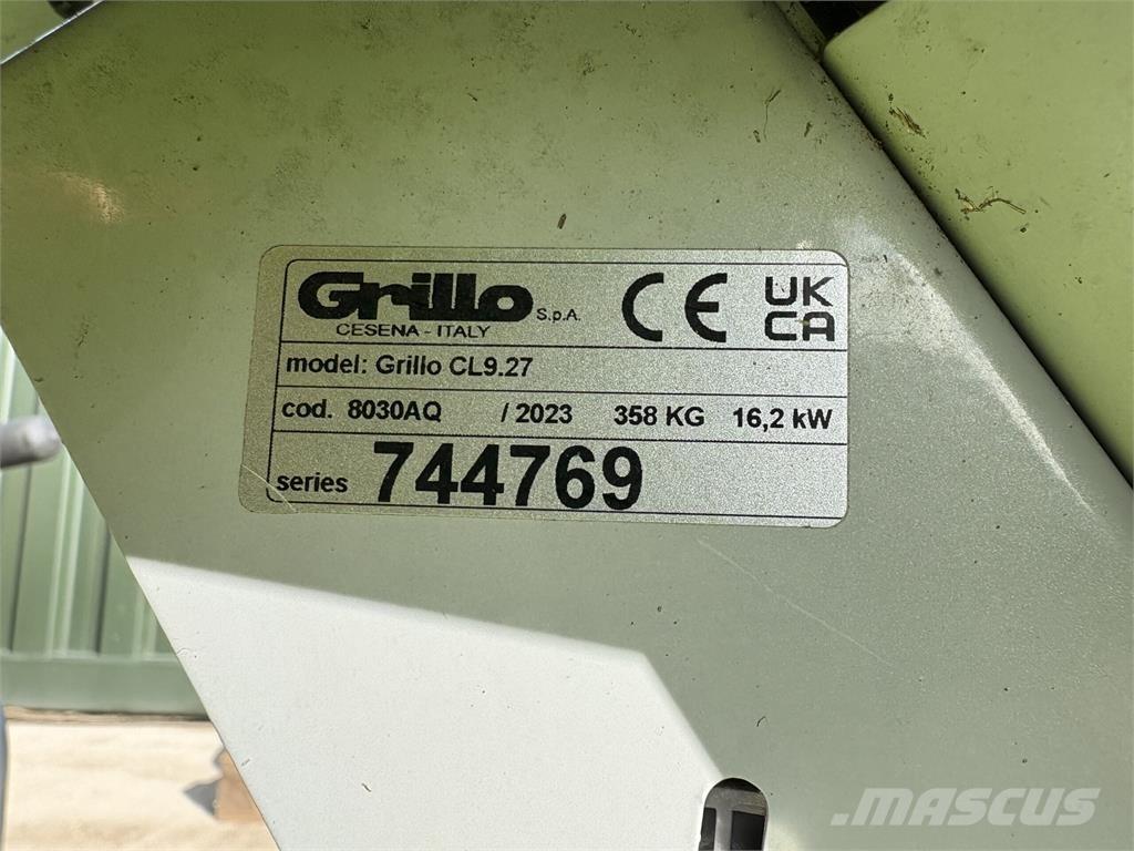 Grillo Climber 9.27 Mobil çim biçme makineleri