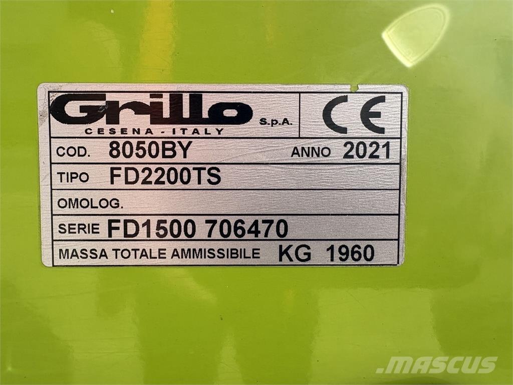 Grillo FD2200TS Mobil çim biçme makineleri