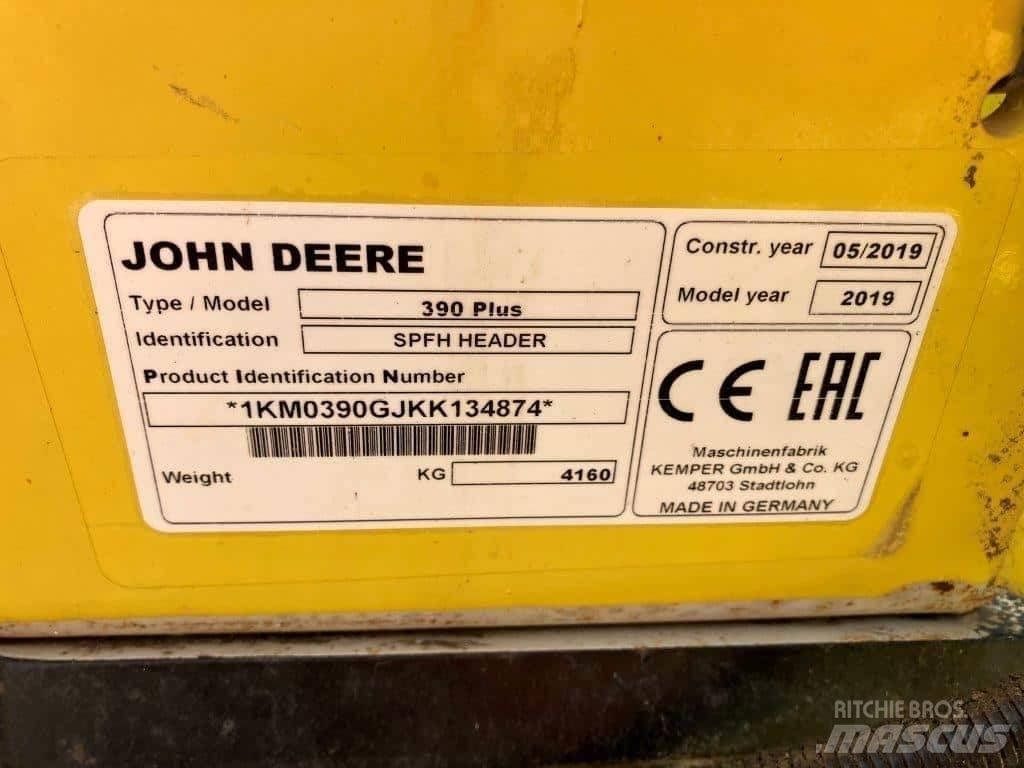 John Deere 390 Plus Kendi yürür silaj makinalari